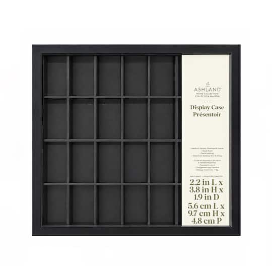 Black Shot Glass Display Case by Ashland® | 2.2" x 3.8" x 1.9" | Michaels®